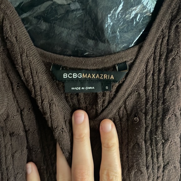 BCBG brown snot spaghetti strap - Picture 2 of 5